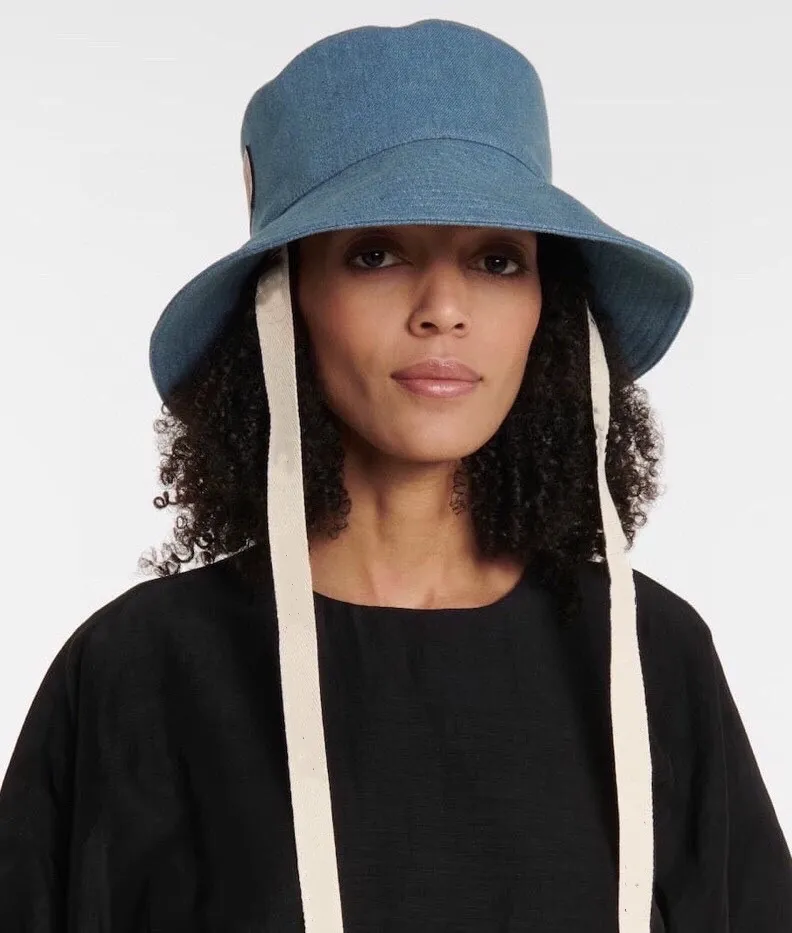 Embroidered Designer Bucket Hat For Women Fashionable Studio Embroidered Designer Bucket Hat For Women Fashionable Studio