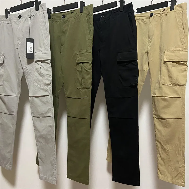 4 couleurs vêtements de créateurs la meilleure qualité CP hommes femmes pantalons décontractés hiver vêtements d'extérieur pantalons hip hop pantalon dame avec badge asie taille m-2xl