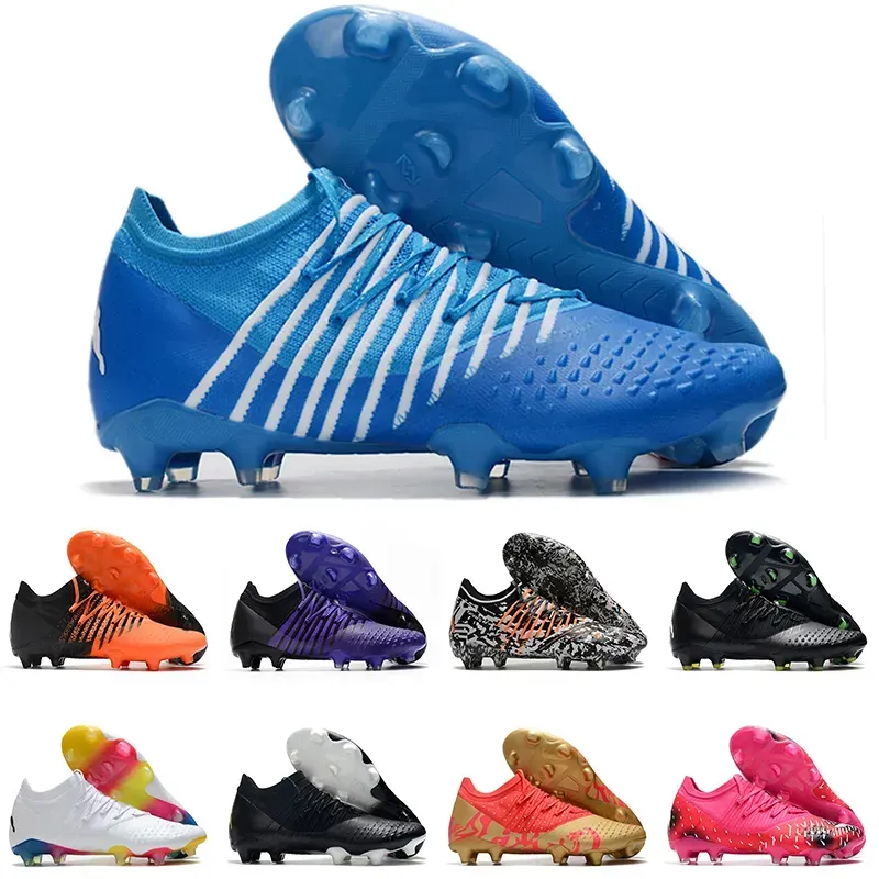 2022 Mens Soccer Shoes Future Z 1.3 Fg Neon Citrus Black Teaser Limited Edition Cleats Light Blue Instinct Orange Red Boots الجودة الجديرة بالثقة