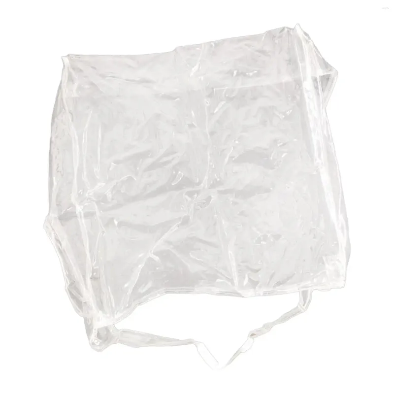 Chair Covers Clear Dining Cover Waterproof With Strap Scratch Resistant For