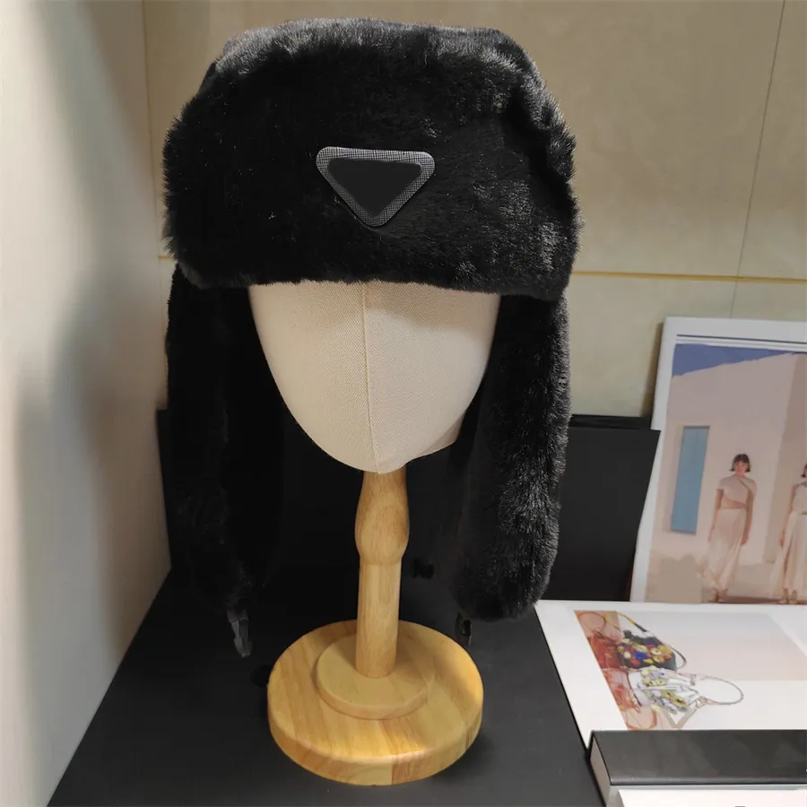 Cappelli di lusso firmati invernali cappelli di peluche berretti di marca di moda uomo donna protezione invernale per le orecchie addensato antivento e caldo cappello casual Outdo