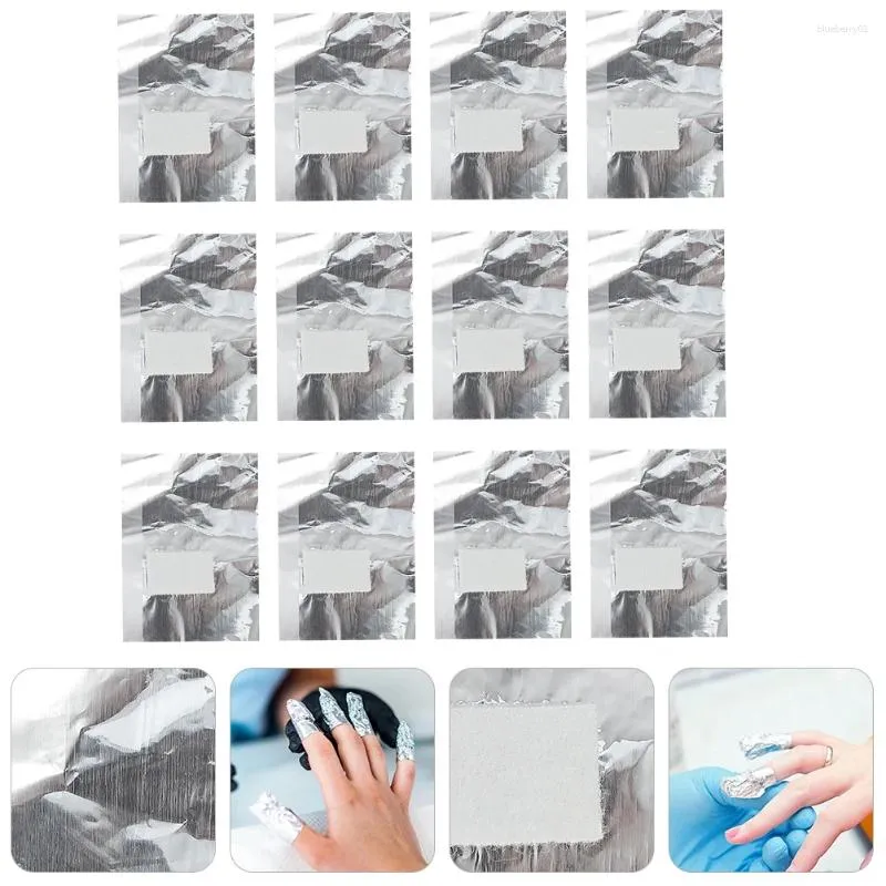 Żel do paznokci 300 szt. Remover Foil Foil Foil Foil Foil Foil Foil Clean Manicure Polowe aluminium