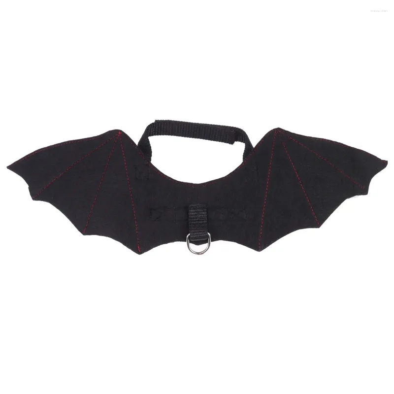 Vêtements de chien drôle Costume d'animal de compagnie noir ailes de chauve-souris Cosplay vêtements Halloween fête cadeau Po Prop pour chat chiot Chien