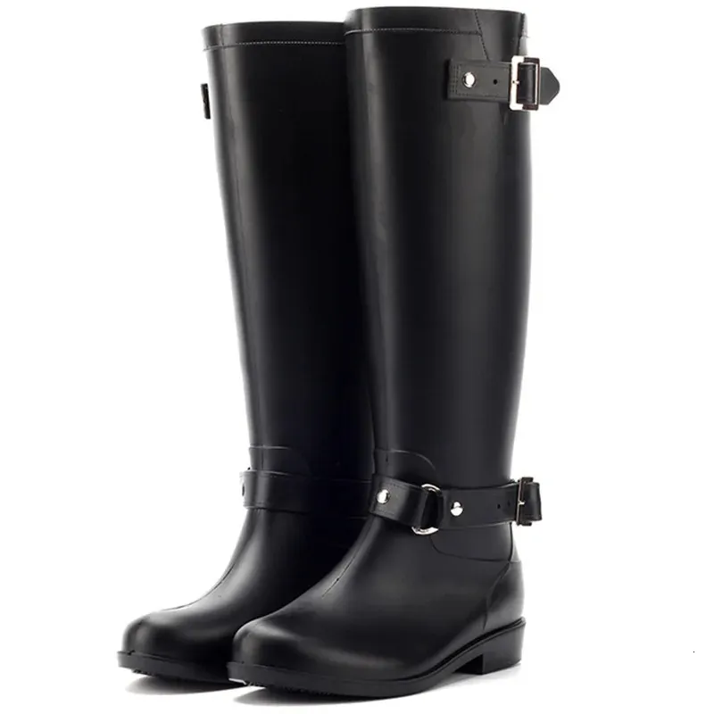 Waterproof Black Amazon Rain Boots For Women Fashionable Non Slip And Comfortable With High Zip And PVC Material Style 231030 From Qiyue09 79.39 DHgate.Com