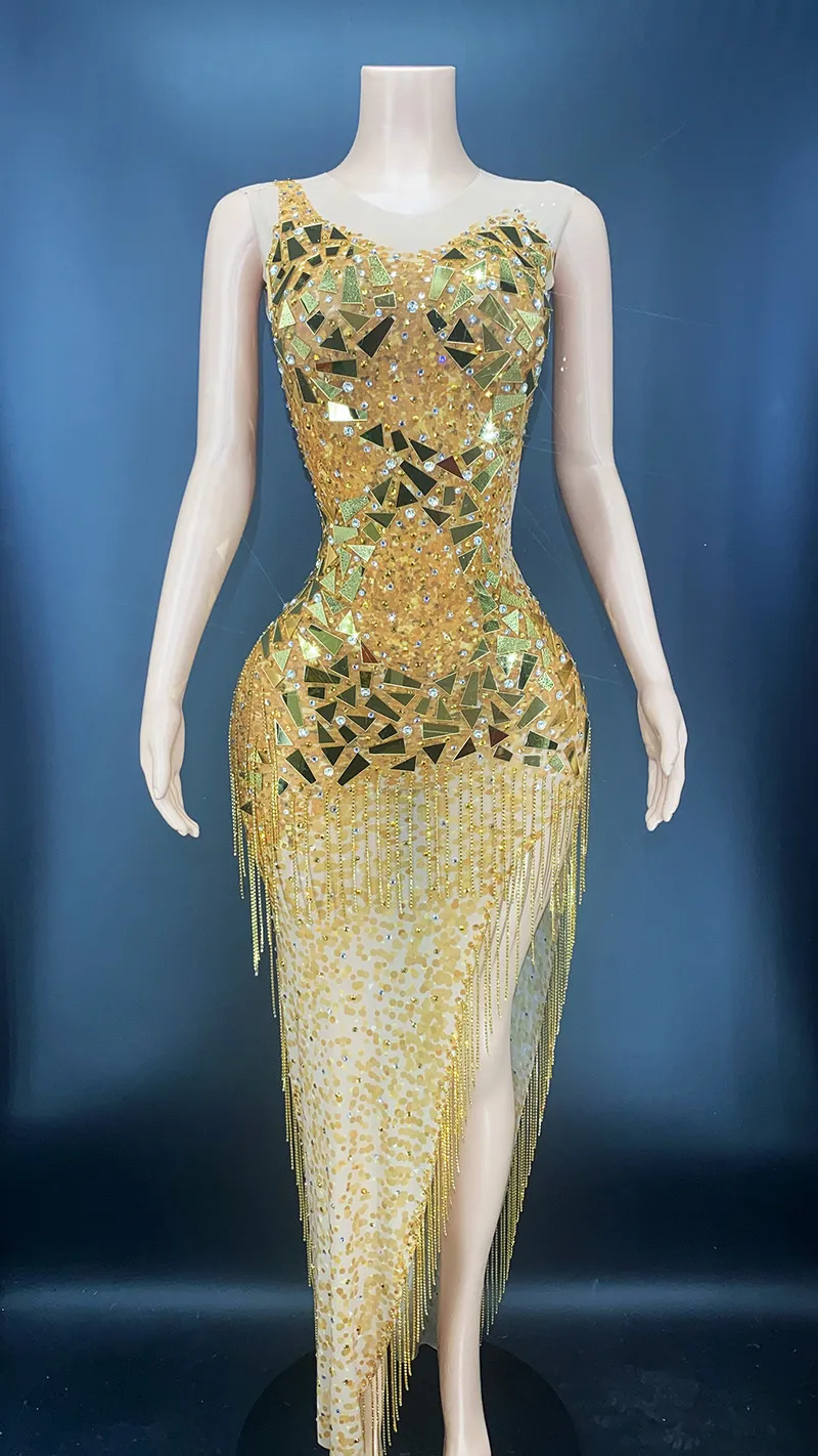 Shiny top cocktail dresses