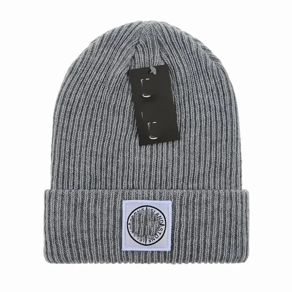 Caps Beanie/skull Beanie Stone Beanie Island Brand Knitted Hat Designer Cap Mens Fitted Hats Unisex Cashmere Letters