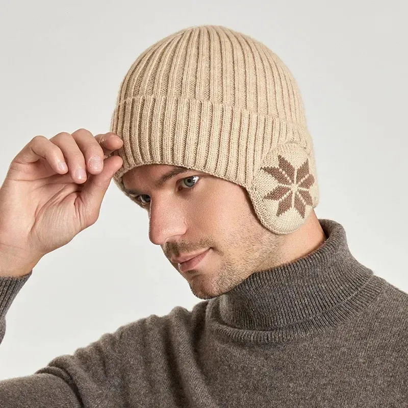 Beanie/Skull Caps Uomo Paraorecchie Berretti Caldo Cappello Lavorato A  Maglia Donna Uomo Inverno Addensare Berretto Outdoor Ciclismo Paraorecchie  Cappelli Donna 231027 Da 9,89 €