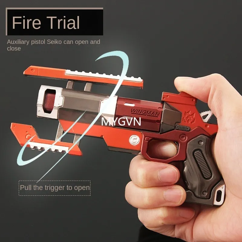 14cm Mini Toy Gun Model Pistol Metal Display Prop Movie Cosplay Prop No Shooting For Adult Collection