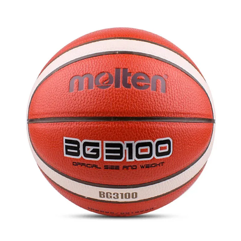 Bollar Molten Basketball BG3100 Storlek 7654 Officiell certifieringstävling Standard Ball Mens and Womens Training Team 231030