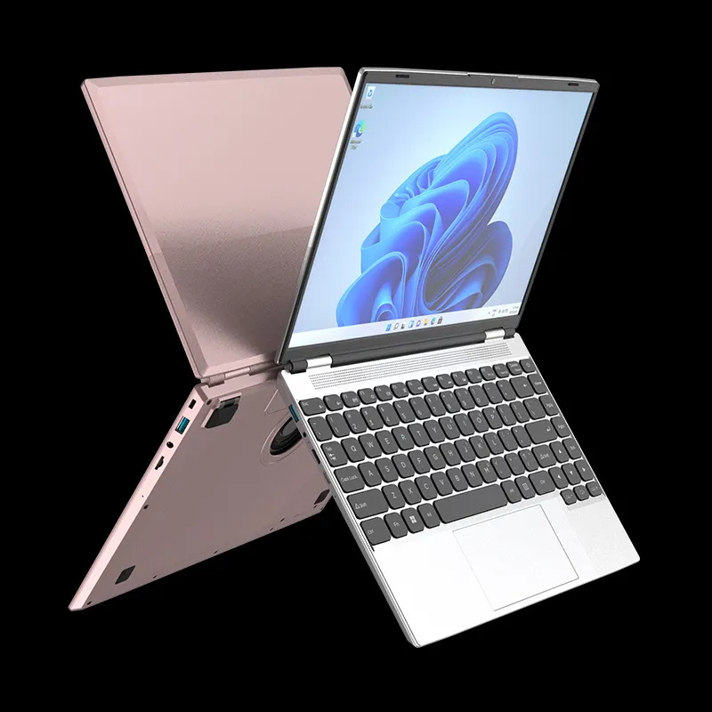 Factory New 14 inch Rose Gold Laptop N5095 Lightweight Portable Laptop Factory Wholesale