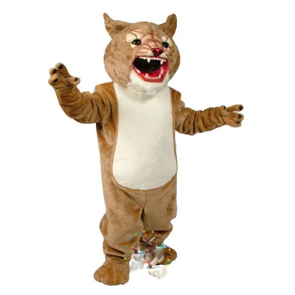 2024 Sconto Super Cougar Costume della mascotte dei cartoni animati Anime personaggio a tema Natale Carnevale Festa Costumi di fantasia Taglia adulti