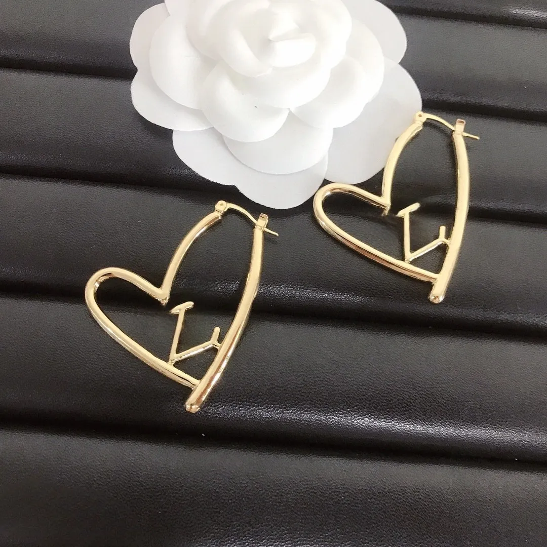 Stud Mixed Simple 18K Gold Plated Luxury Brand Designers Letters Stud