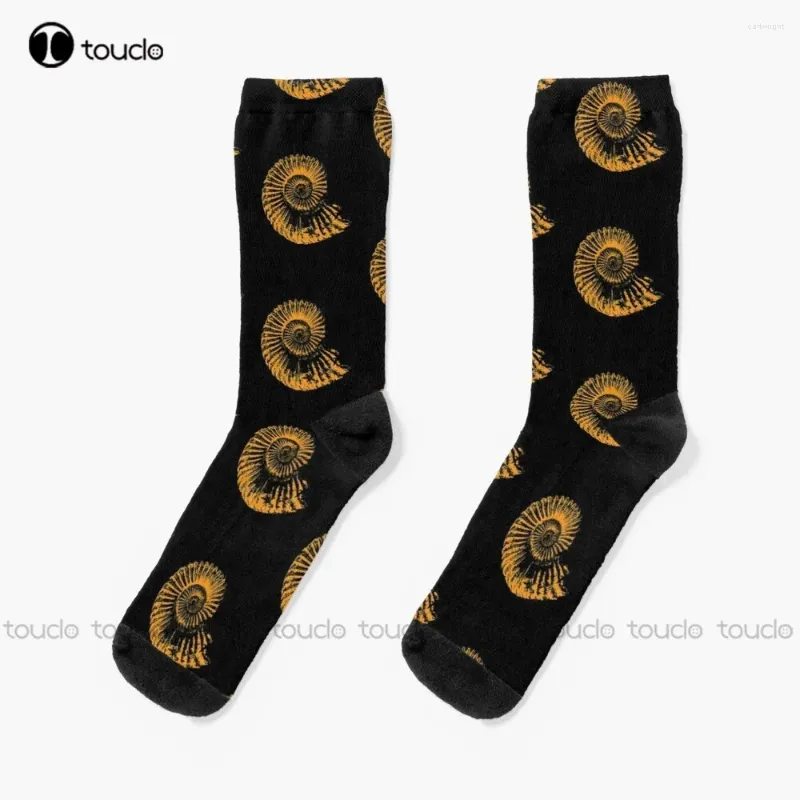 Women Socks Absologists Adeal Idea - Ammonite- الرجال الرياضي للجنسين للجنسين للشباب المراهقين