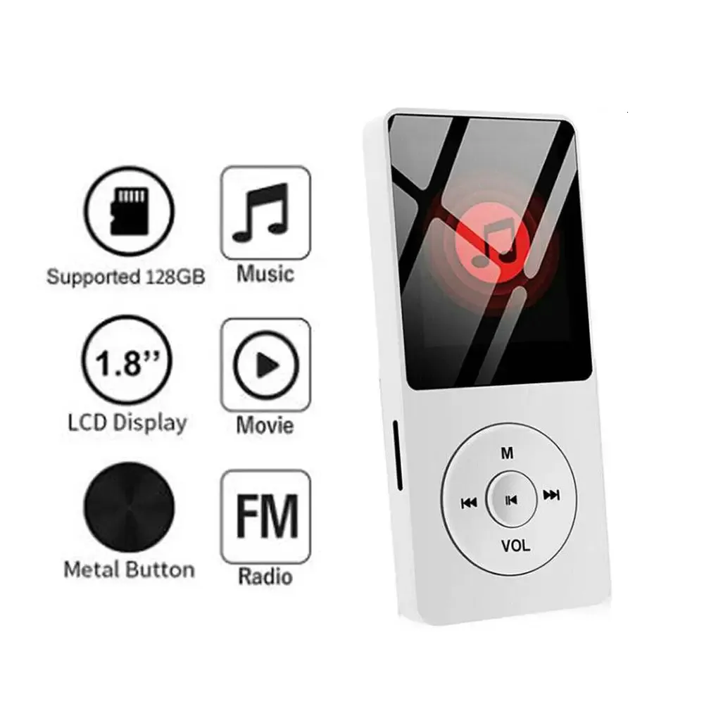 MP3 MP4 Spelers MP4MP3 Speler Bluetooth Draagbare MP3MP4 Student Walkman Ebook Recorder Afspelen Audio Muziek Fo V3R8 231030