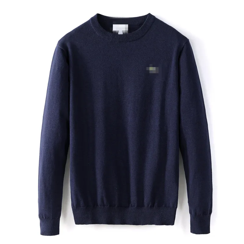 High-End Designer Men's Fashion Sweater with Crocodile Embroidery ...