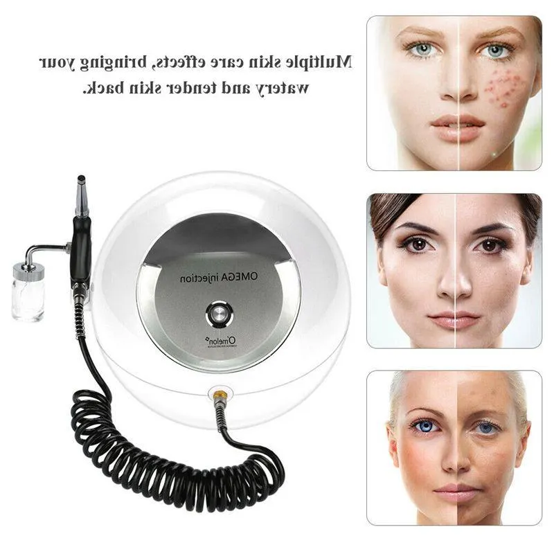 Portable O2 Oxygène Jet Peel Eau Soins De La Peau Rajeunissement Acné Enlèvement Machine Pulvérisateur SPA Utilisation DHL Bappe