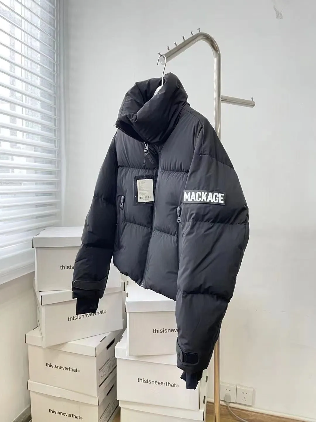 Mackages Puffer Jacket Fashion Womens High Quality Luxury