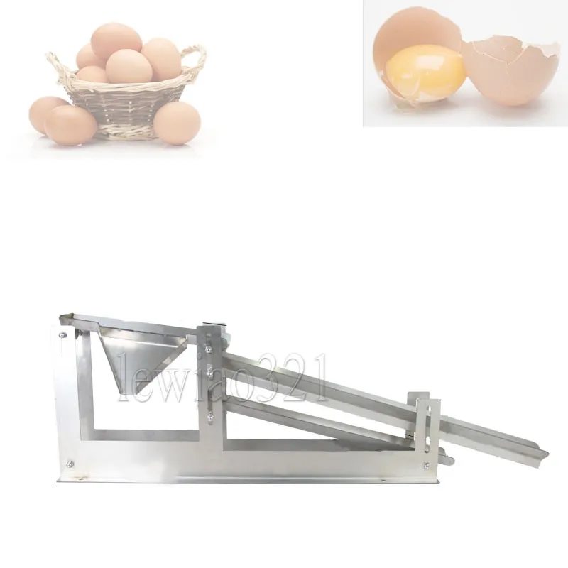 Machine manuelle commerciale de séparation de liquide de séparateur de blanc et de jaune d'oeuf d'acier inoxydable de 201 pour des oeufs de poule de canard