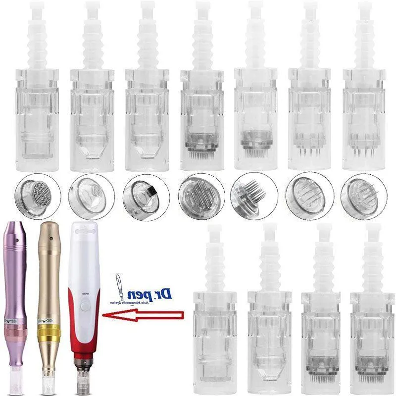 1 3 5 7 9 12 36 42 핀 Mym Derma Pen Auto Microneedling Dermastamp 바늘 팁 porjd 용 Nano 바늘 카트리지