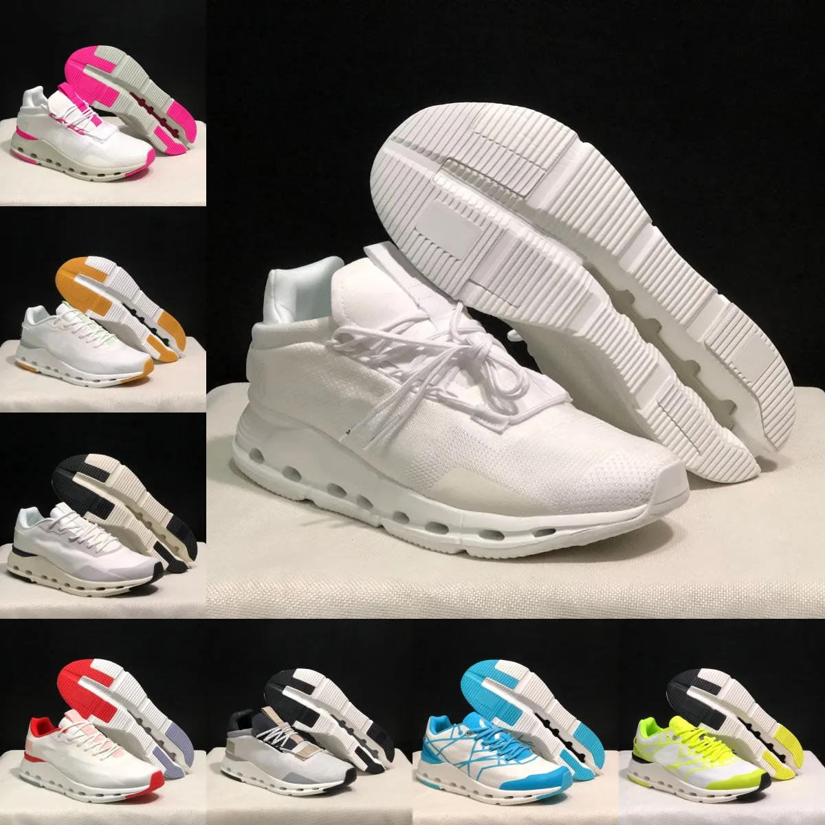 Cloud Runda Shoes Men Designer Cloudnova Form Form Nova White Pearl x 3 Cloudmonster Monsermen Women Treners Sports Treakers i