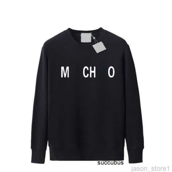 Moschino sudadera con capucha sudaderas con capucha de los hombres sudaderas con capucha de diseño perfecto de gran tamaño otoño para mujer sudaderas con capucha suéter deportes cuello redondo 4 8G8N