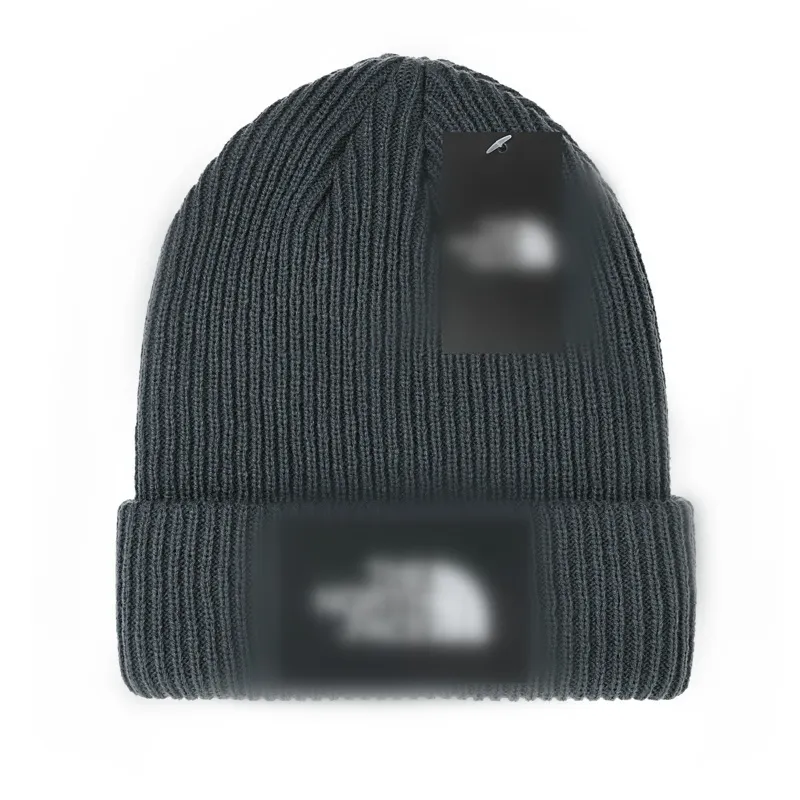 Designer Luxus Beanie/Totenkopf Winter Bean Männer und Frauen Modedesign Strickmützen Herbstmütze Buchstabe North 20 Farben Unisex Warme Mütze F-3