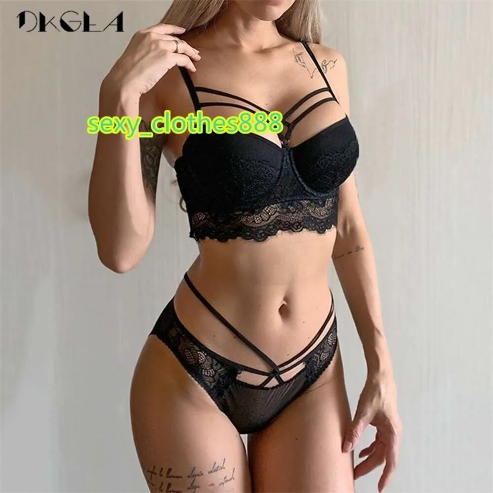 2019 Top Sexy Bra Set Push Up Brassiere Bandage Black Embroidery Lingerie  Sets Women Thick Gather Underwear Set Cotton Bras Lace Y200708 From  Sexy_clothes888, $22.75