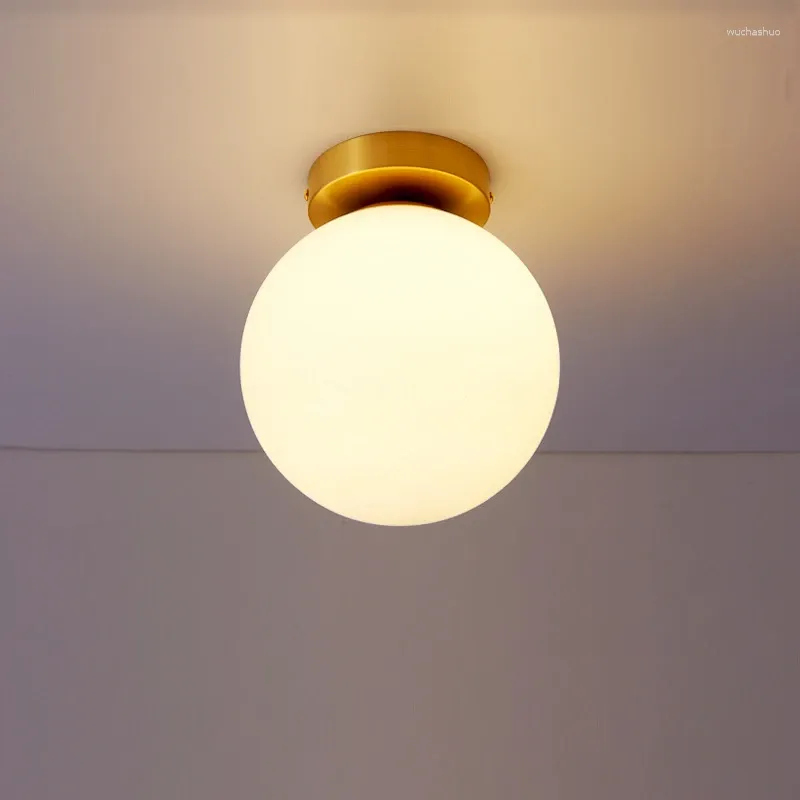 Światła sufitowe Nordic Creative LED Luksaria prosta salon metal nowoczesne minimalistyczne oświetlenie korytarza sypialnia sypialnia