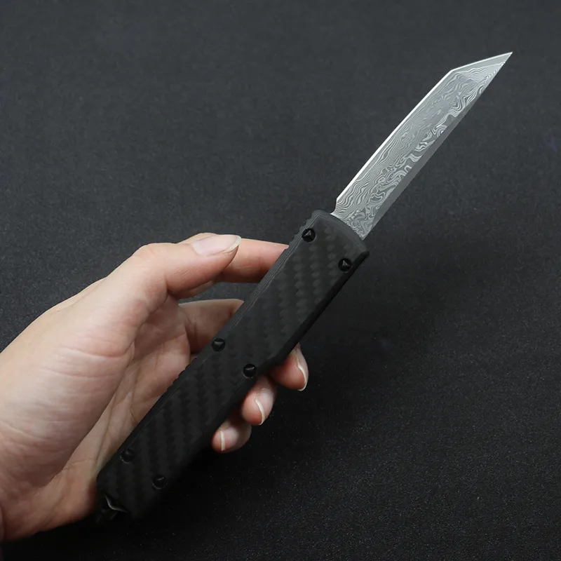 Multifunctional Carbon Steel Tactical Knife with Slim Handle for Outdoor Self-Defense and Kitchen Use