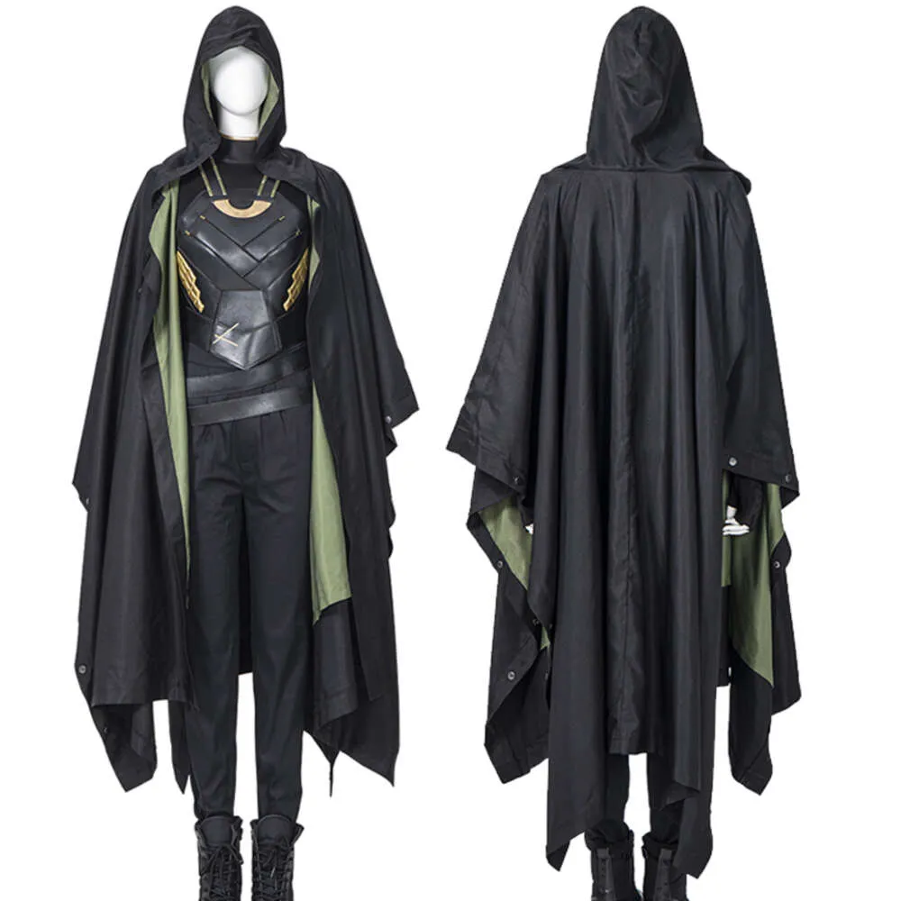 Cosplay TV Series Loki Cosplay Costume Variant Syie Rollspelande outfit Halloween Party Clothes anpassningsbara