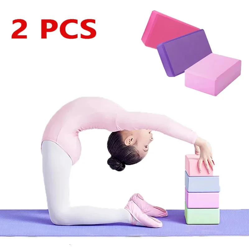 Yoga Blocks Building Cubes Pilates Bricks Reinforcement Mats Sports Supplies Exercise Home Equipment Fitness Eva 231030