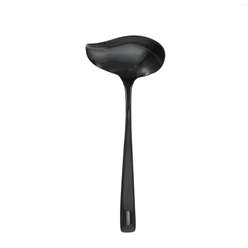 Stainless Steel Sauce Spoon - Decorative Plating Tool For Desserts, Catering, Restaurant Presentation