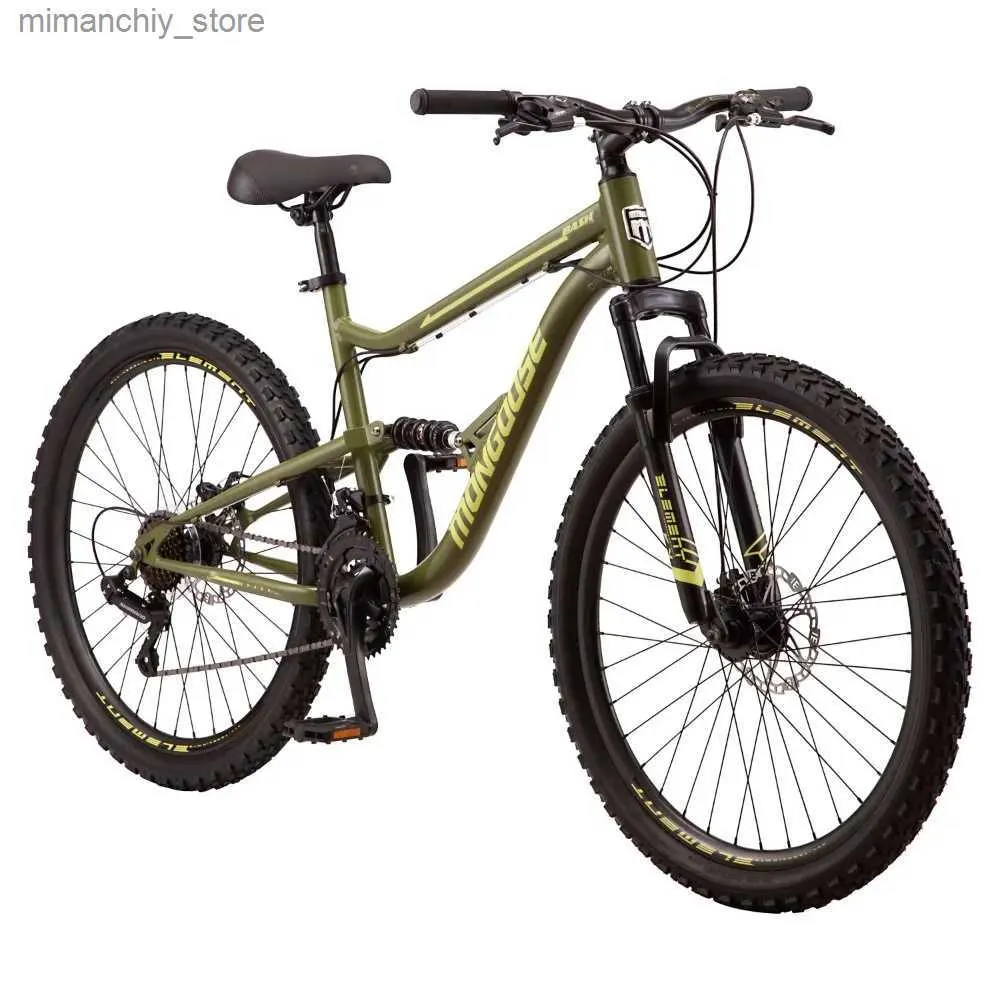 Bikes 21 Speeds Mountain Bike Bicycles 26-inch Wheels Mtb Bicycle Green Bikes Cycling Sports Entertainment Q231030