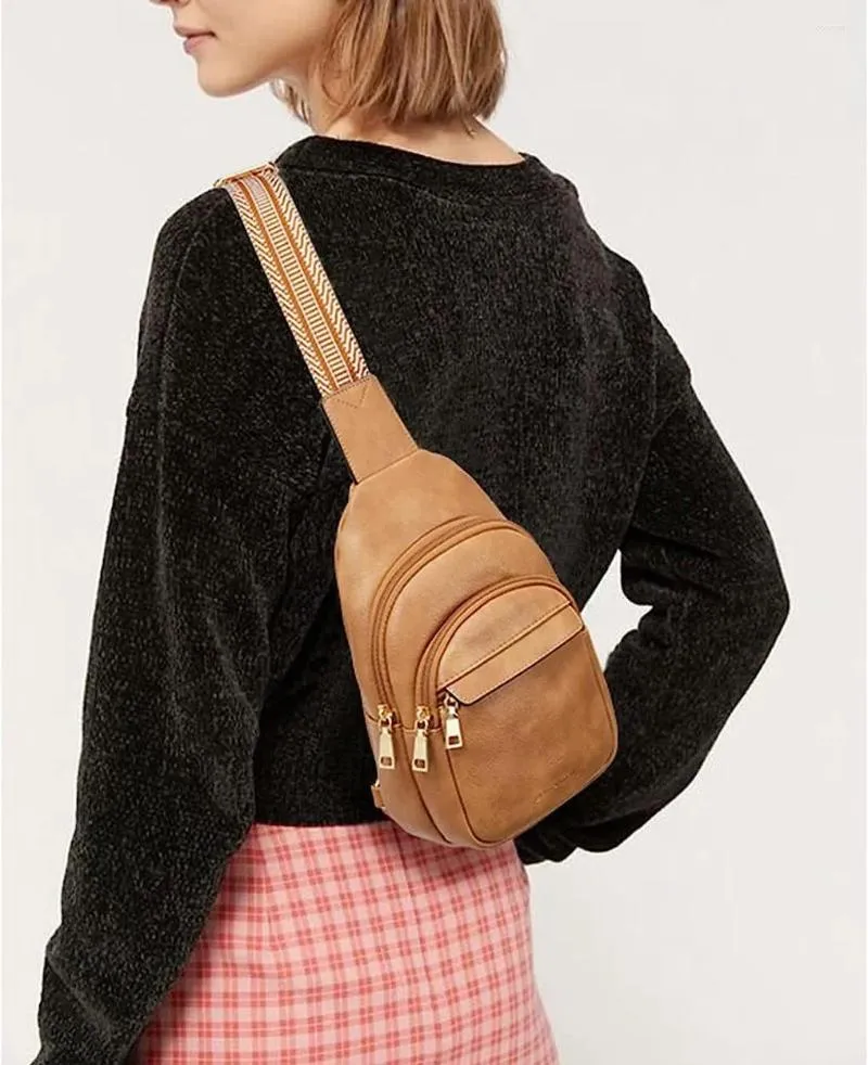 Bolsas de ombro Crossbody Fanny Packs para mulheres moda mensageiro bolsa com alça curta