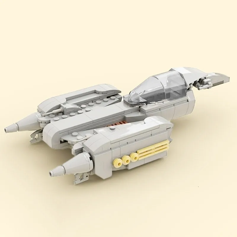 Transformatiespeelgoed Robots Star Plan Wars Minifiguren Schaal The Soulless One Grievous's Ship MOC Ruimteschip Bouwstenen Model DHZ Bakstenen Speelgoed Geschenken 231027