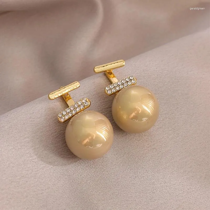 Boucles d'oreilles françaises Haute Couture rétro multi-usages, pendentif en perles de Champagne pour filles, bijoux de mode, accessoires de luxe pour femmes