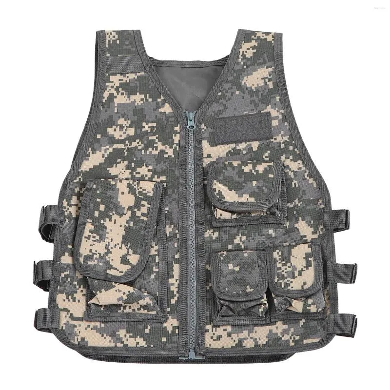 Giacche da caccia Gilet da allenamento per bambini Outdoor Ampia applicazione Cerniera Deisgn Protezione sicura regolabile Regalo ideale per le ragazze