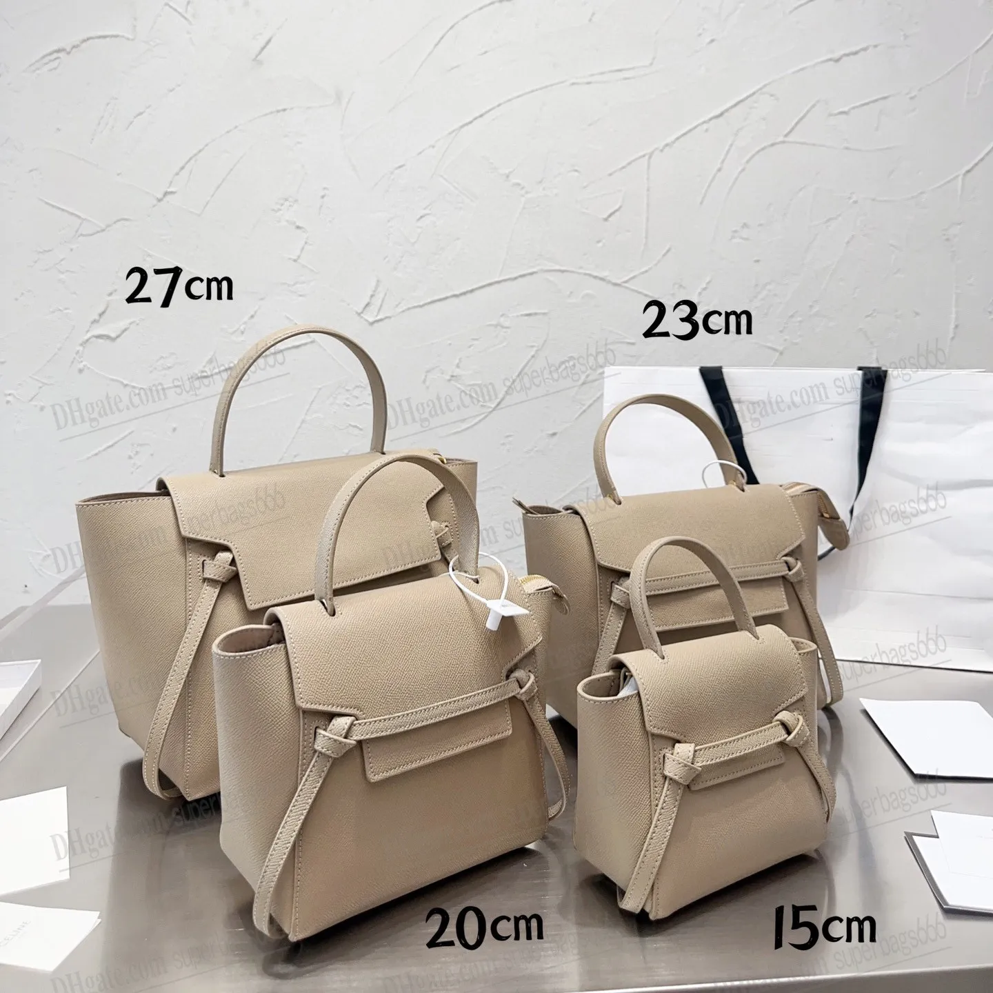 Nano Bolsas de cinturón Nuevo bolso de mujer Bolsos de hombro de diseñador para mujer Diseñadores de lujo Pico Cinturón Bolsa Hombro Crossbody Totes 4 tamaños