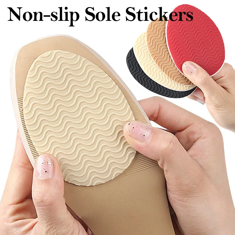 Shoe Parts Accessories NonSlip WearResistant Shoes Mat Stickers SelfAdhesive Sole Protector High Heels Forefoot Sticker Silicone Rubber Soles Pads 231030