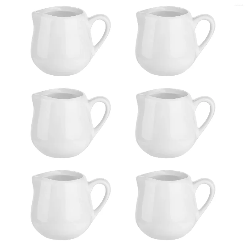 Zestawy naczyń stołowych Milk Dig Ceramic Creamer Sos Sos Sos Condiment Pitcher Sałatka Mini Butelki przyprawowe