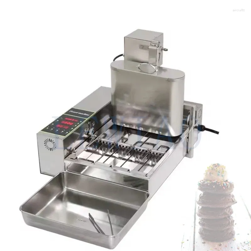 Хлебопечки Автоматическая машина для изготовления пончиков Коммерческая кухонная машина для выпечки пончиков из нержавеющей стали