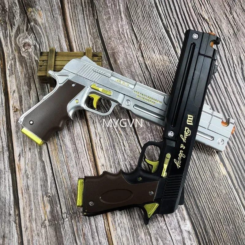 EBONY IVORY DANTE DMC DEVIL MAY CRY GUNS SWORD COSPLAY PROP