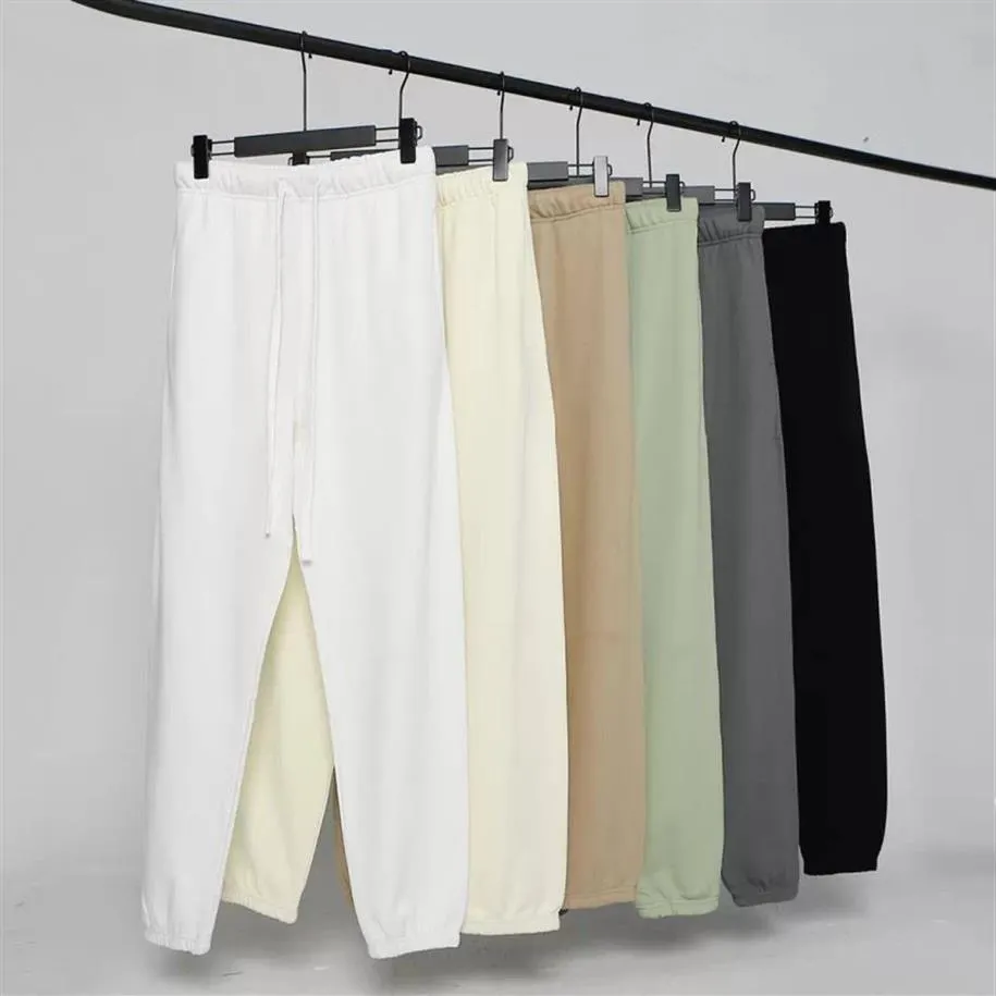 Designer mens calças de algodão esportes calcinha moda 3m reflexivo calça calças casuais preto cordão sweatpants luxry shorts para 245s