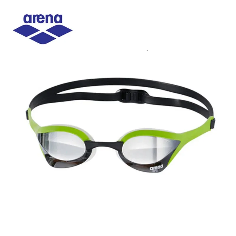 Gogle Arena Ultra lustrzane gogle pływackie dla mężczyzn Profesjonalne wyścigowe szklanki pływackie Regulowane okulary AGL-180M 231030