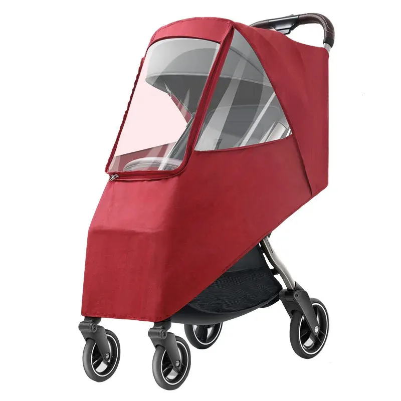 Kundvagn täcker baby barnvagn regn täcker vindsäker damm och kallt universellt fullt högt landskap litet skum 231030