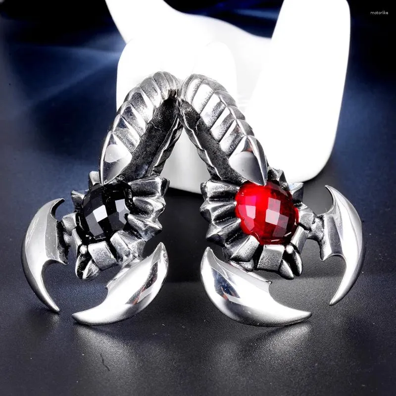 Colares de pingente vintage masculino aço inoxidável escorpião zodíaco colar jóias acessórios de corrente