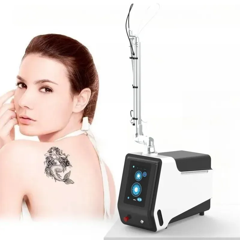 Neueste tragbare Picolaser-Tattooentfernung ND YAG Pikosekundenlaser Augenbrauenpigment-Tattooentfernung