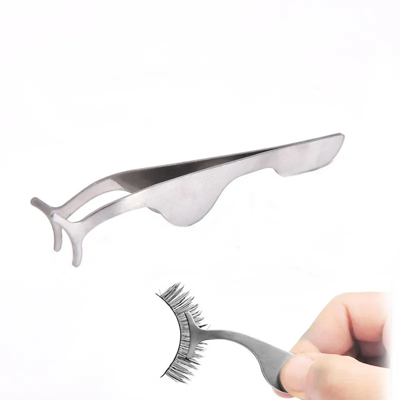 Beauty Tool Wimperkruller Valse wimpers Verlenging Pincet Klem Extra clip Roestvrij XB1