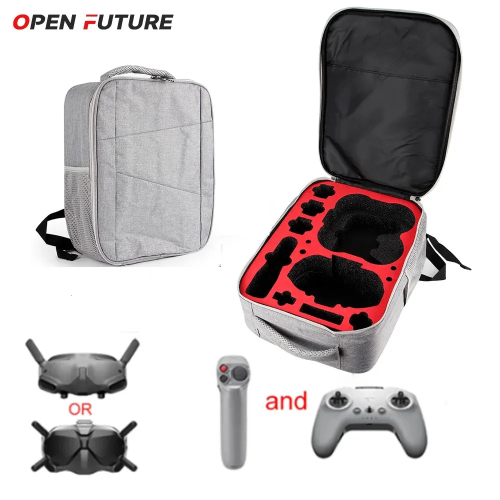 Acessórios para bolsa de câmera Mochila de ombro para DJI Avata Bolsa de armazenamento de grande capacidade para viagens ao ar livre Bolsa de transporte de nylon à prova d'água Acessórios para drones 231030