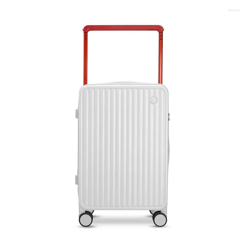 スーツケース幅のトロリースーツケース女性小さな軽量20インチボードバッグミュートユニバーサルホイールストロング耐久性24旅行